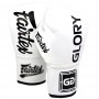 Fairtex BGLG1"Glory" Боксерские Перчатки Шнурки Белые